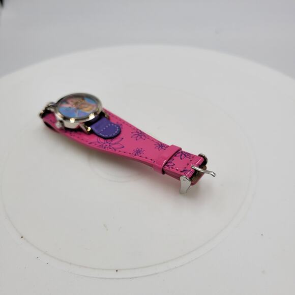 Vintage Disney Hannah Montana Watch Pink Purple Heart Charm Miley Cyrus New Box - Picture 9 of 14